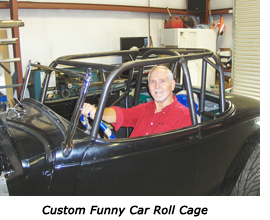 Custom Funny Car Roll Cage